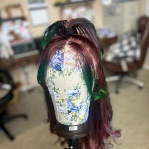 Stylish Multicolor Human Hair Lacefront for Women